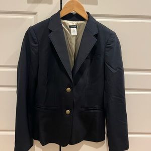 J. Crew Pinstripe Suit Blazer